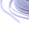 1/8 inch Flat Braided Elastic Rope Cord EC-R030-3mm-01-11
