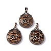 Synthetic Goldstone Pendants G-A241-02R-18-1