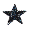Star Glitter Hotfix Rhinestone DIY-WH0301-92B-01-1