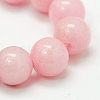 Natural Mashan Jade Round Beads Strands G-D263-12mm-XS02-1