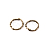Brass Saw Cut Open Jump Rings KK-G514-01L-AB-3