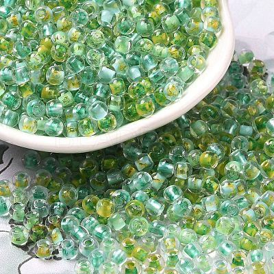 Transparent Glass Round Seed Beads X1-SEED-B001-05A-10-1