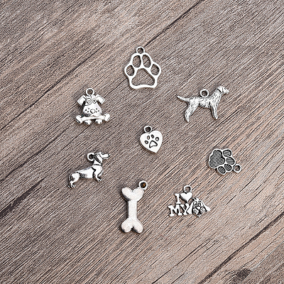 Tibetan Style Alloy Pendants TIBEP-SC0001-09-1