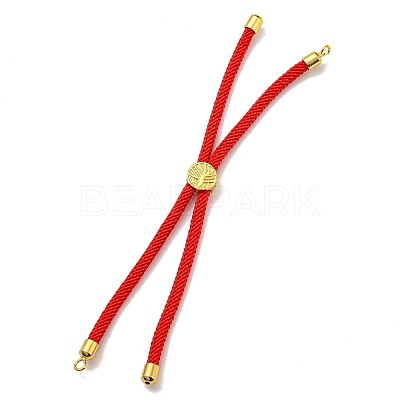 Nylon Cords Bracelet Makings Fit for Connector Charms AJEW-P116-01G-11-1