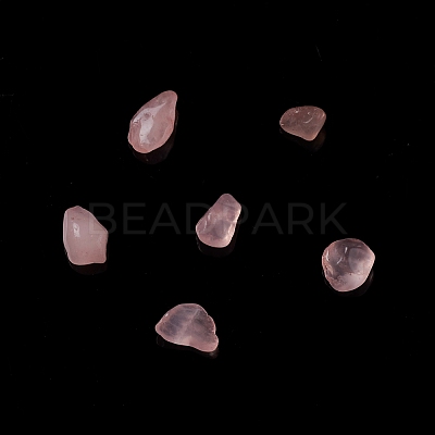 Natural Rose Quartz Chip Beads G-M364-02A-1