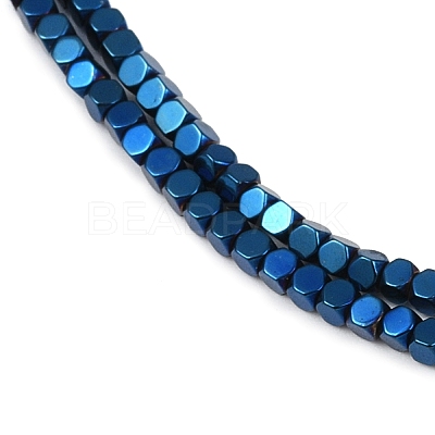 Electroplate Non-magnetic Synthetic Hematite Beads Strands G-I175-09H-1