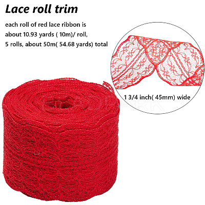 Polyester Lace Trim OCOR-A004-01R-1