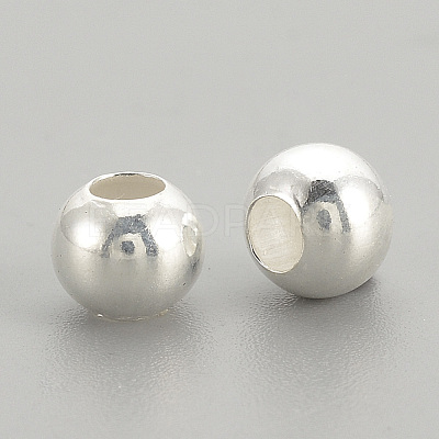 925 Sterling Silver Beads X-STER-S002-12-5mm-1