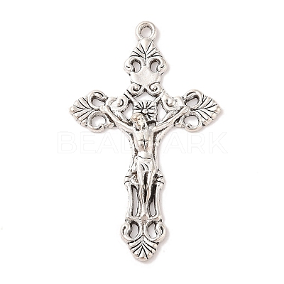 Tibetan Style Alloy Pendants X-TIBEP-S298-011AS-LF-1