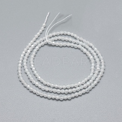 Cubic Zirconia Beads Strands X-G-G792-47-01A-1