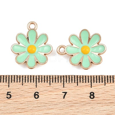 Alloy Enamel Pendants AL-CBA2919-01KGC-02-1