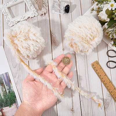 Super Bulky Imitation Fur Polyester Yarn OCOR-WH20005-34H-1