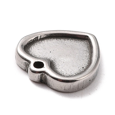 Non-Tarnish 304 Stainless Steel Charms Cabochons Settings LS-STAS-B024-67P-1