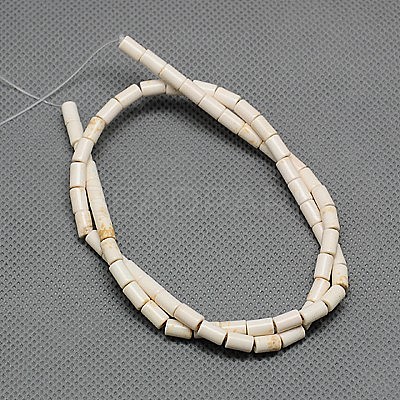 Synthetic Turquoise Beads Strands TURQ-G120-5x9mm-12-1