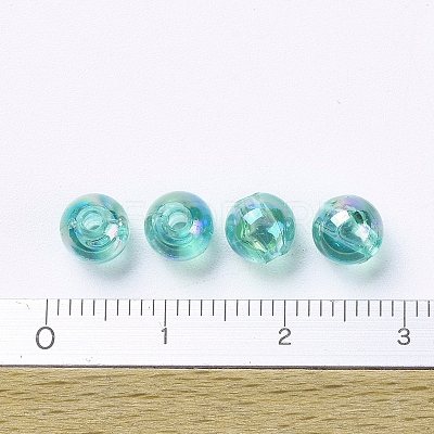 Eco-Friendly Transparent Acrylic Beads PL733-9-1