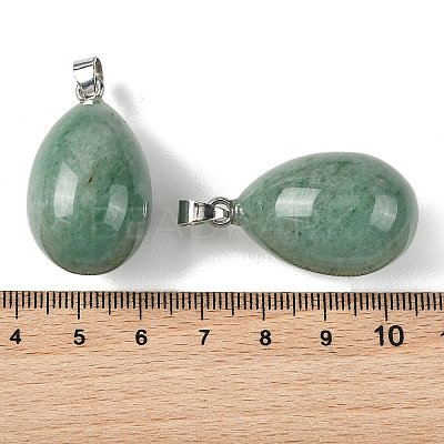 Natural Green Aventurine Pendants GG-K002-08A-16-1