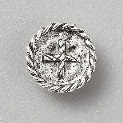 Zinc Alloy Shank Buttons BUTT-CJC0010-001AS-01-1