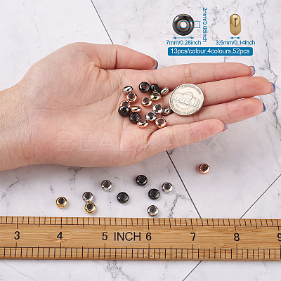 Brass Beads KK-KS0001-17-NR-1