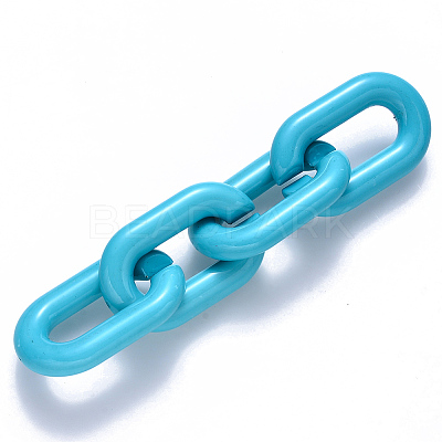 Opaque Acrylic Linking Rings OACR-S036-006A-G03-1