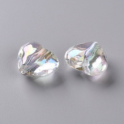 Transparent Acrylic Beads TACR-S156-015-1