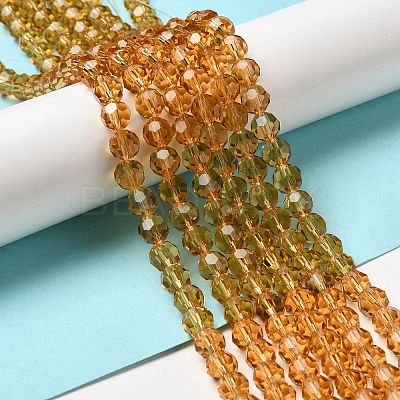 Transparent Glass Beads EGLA-A035-T8mm-D17-1
