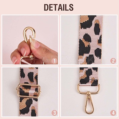 Wide Polyester Purse Straps JX143A-1