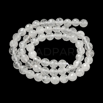 Natural Quartz Crystal Beads Strands X-G-E571-A11-01-1