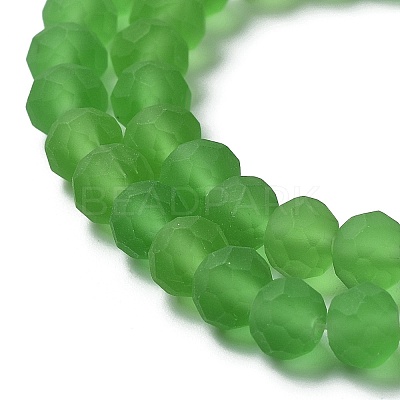 Transparent Glass Beads Strands EGLA-A034-T6mm-MD11-1
