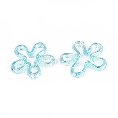 Plated UV Acrylic Beads LS-TACR-S161-04C-1