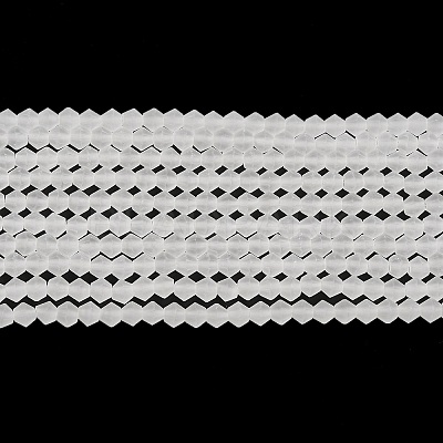 Imitate Austrian Crystal Frosted Glass Beads Strands EGLA-A039-T3mm-MD13-1