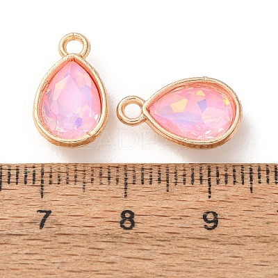 Alloy Glass Pendants GL-CBA7A25-01G-1