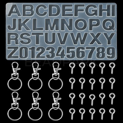 DIY Keychain Making Kits DIY-YW0006-60-1