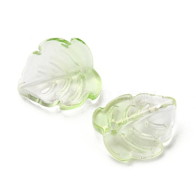 Transparent Glass Pendants GLAA-B004-02F-1
