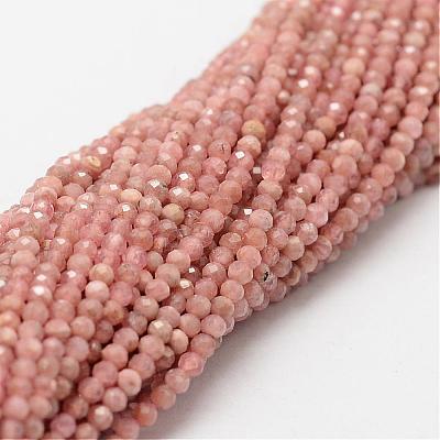 Natural Rhodochrosite Beads Strands G-P270-2mm-17-1