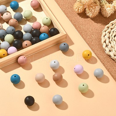 Food Grade Eco-Friendly Silicone Beads SIL-CJ0001-10-1