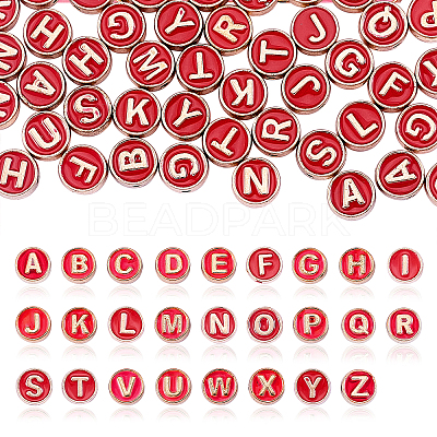 Alloy Enamel Beads ENAM-CJ0001-96D-1