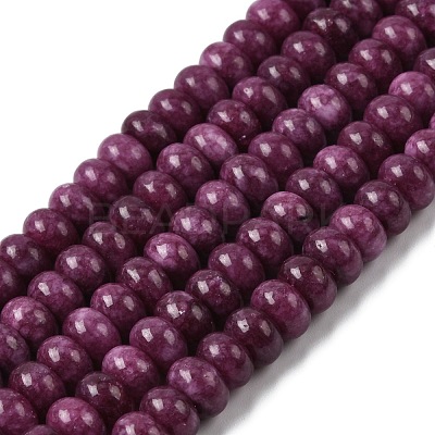 Natural White Jade Beads Strands G-E507-01K-01-1