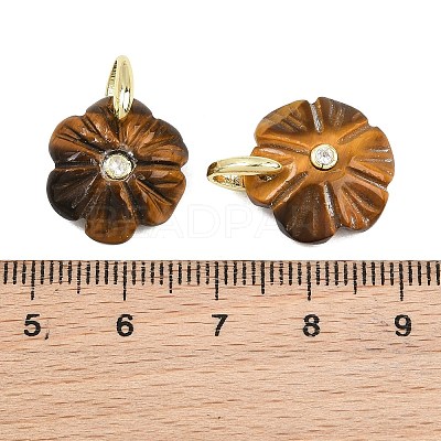 Natural Tiger Eye Pendants GG-NH0016-01G-07-1