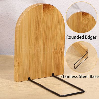 Wood Bookend Display Stands ODIS-CA0001-30-1