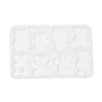 Bear DIY Pendant Silhouette Silicone Molds SIL-F010-02-1