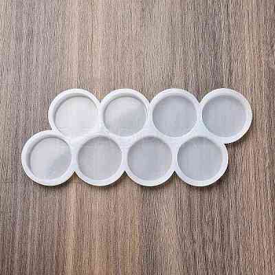 Flat Round DIY Silicone Molds X1-DIY-A053-17A-1