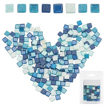 Glass Cabochons GLAA-WH0015-44-1