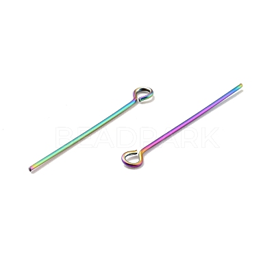 Ion Plating(IP) 304 Stainless Steel Eye Pins STAS-E156-01M-01-1
