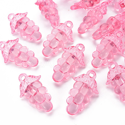 Autumn Theme Transparent Acrylic Beads TACR-S154-60B-903-1