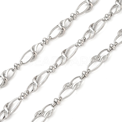 Alloy Twist Link Chains LCHA-L002-07P-1