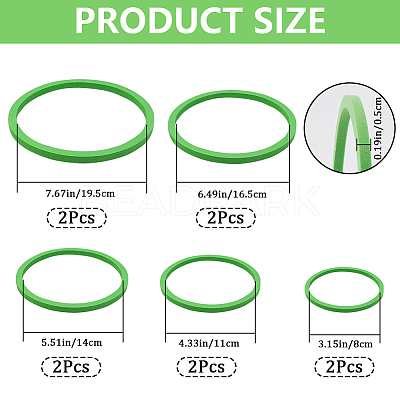 2 Sets EVA Foam Feeding Ring for Fish AJEW-CN0002-52B-1