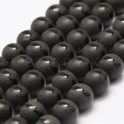 Natural Agate Beads Strands G-F450-8mm-1