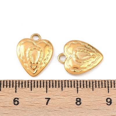 304 Stainless Steel Pendants STAS-D390-52A-G-1