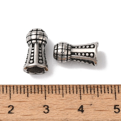 304 Stainless Steel Beads STAS-S129-09G-1