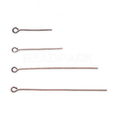 Brass Eye Pin KK-X0093-05R-1